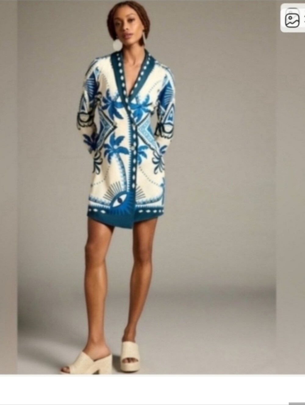 FARM Rio Wrap Minidress - Picture 2 of 5